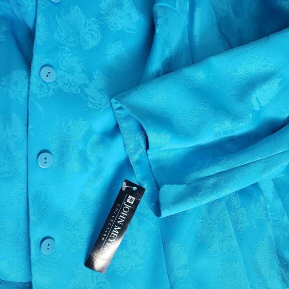 Turquoise John Meyer Skirt Suit - Size 16W | New w/ Tags | Church & Event Ready - Picture 9 of 13